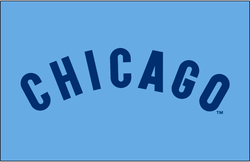 Chicago Cubs 1976-1977 Jersey Logo iron on paper